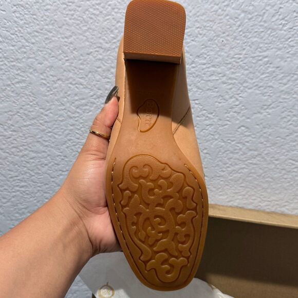 Born leather tan mules NEW SZ10 - Picture 7 of 7